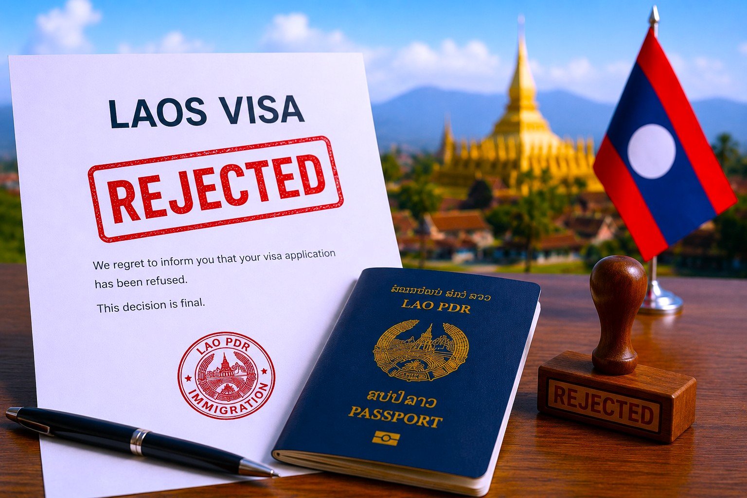 Why Your Laos Visa Got Rejected -- And What to Do About It