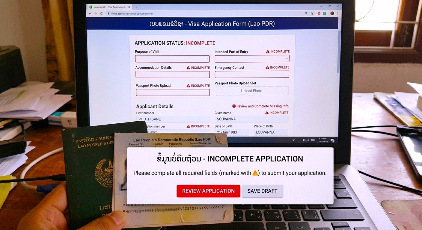 Top Reasons Your Laos eVisa Application May Be Delayed or Rejected