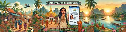 Laos Electronic Tourist Visa for Indian Citizens