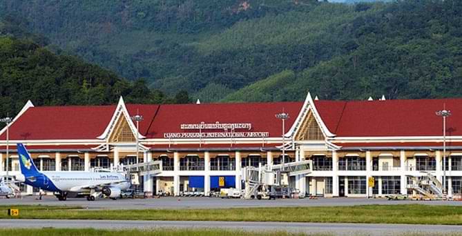 Luang Prabang International Airport terminal serving the UNESCO city
